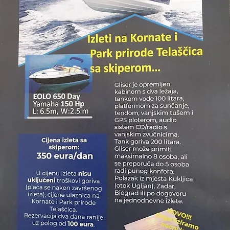 Willa Kuca Za Odmor Pinjola Sveti Petar (Zadar)